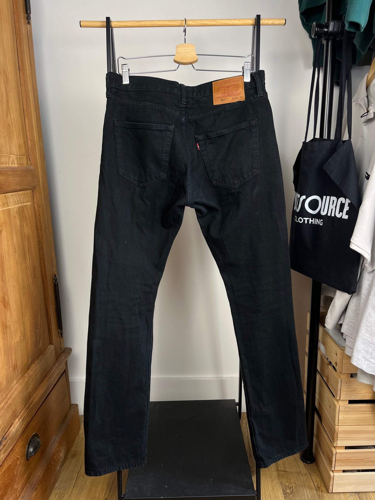 Levi’s 501 Black Jeans W32 L32