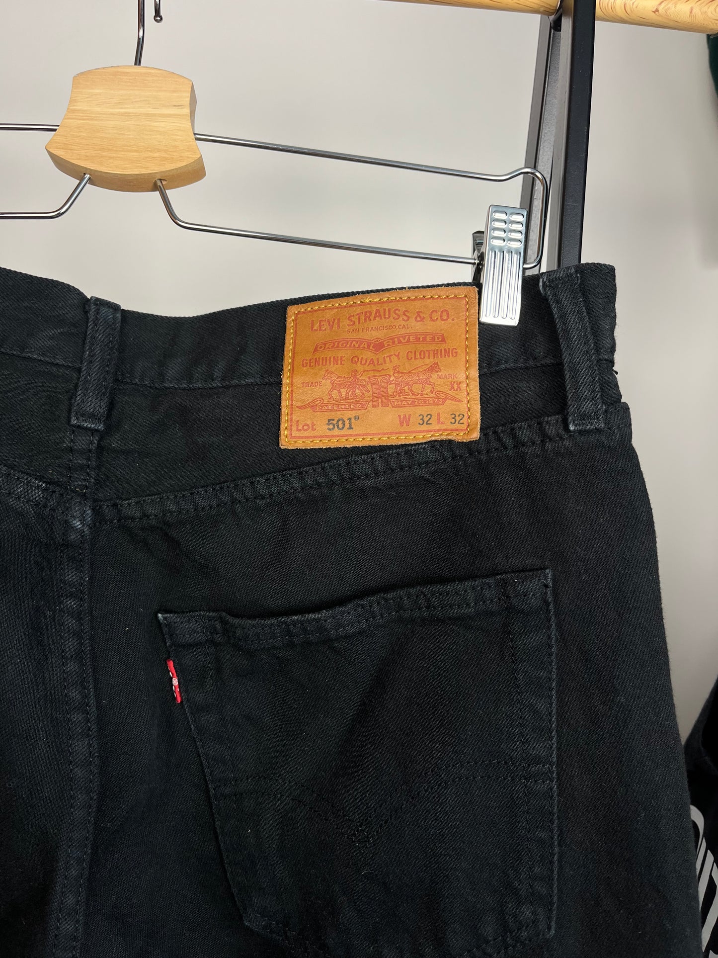 Levi’s 501 Black Jeans W32 L32
