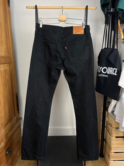 Levi 501 Black Jeans W32 L32