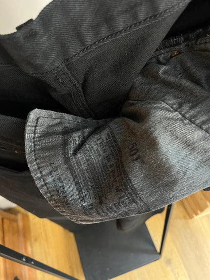 Levi 501 Black Jeans W32 L32