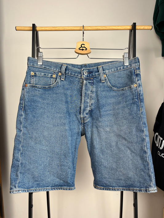 Levi’s 501 Blue Shorts - W32