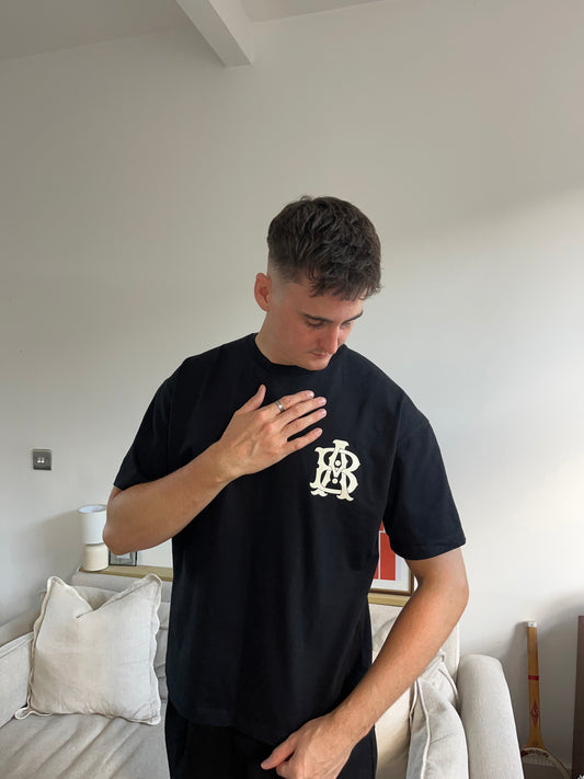 About:Blank Black T-Shirt - Large