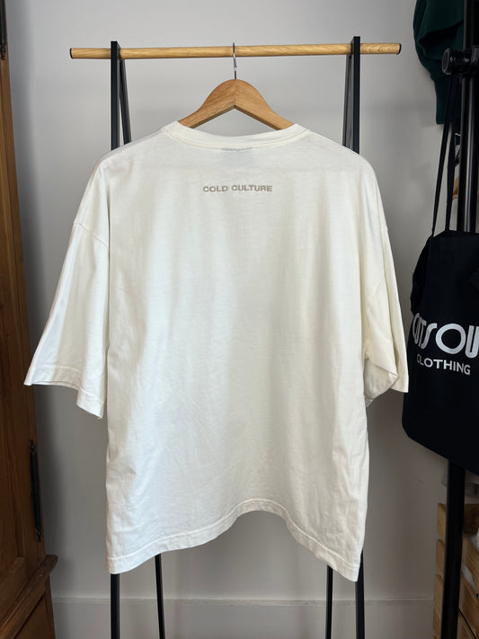 Cold Culture Off White T-Shirt - Medium