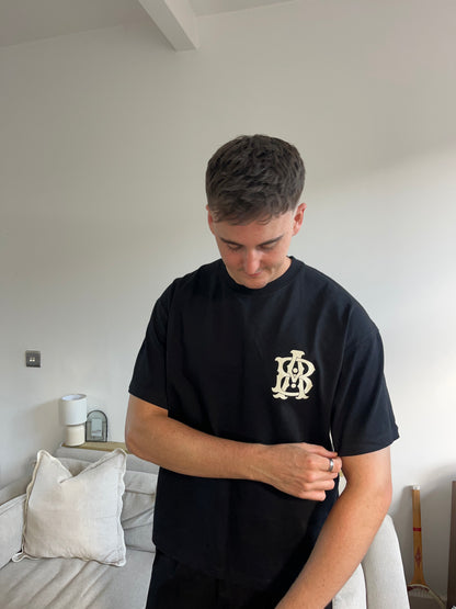 About:Blank Black T-Shirt - Large