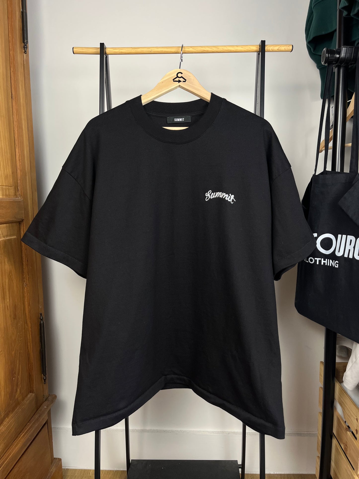 Summit Black T-Shirt - XL