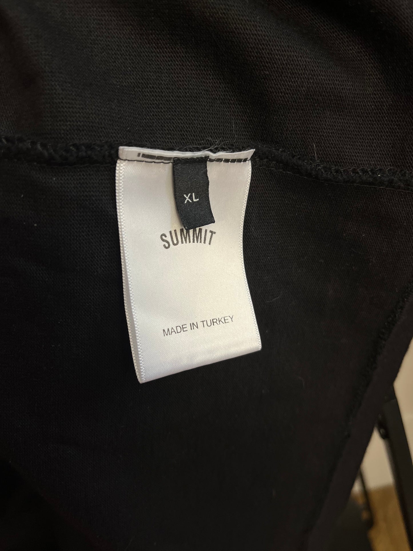 Summit Black T-Shirt - XL