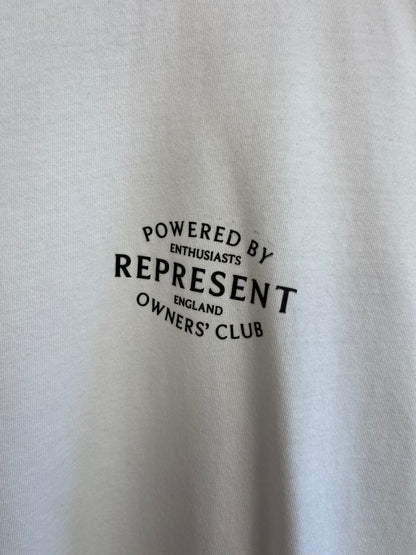 Represent White T-Shirt - Large