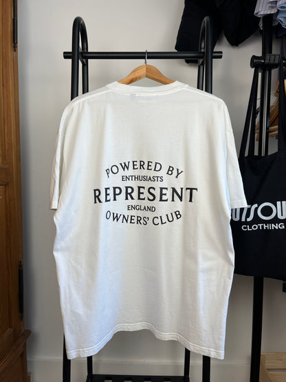 Represent White T-Shirt - Large
