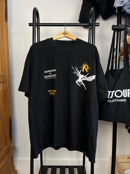 Represent Black T-Shirt - Large