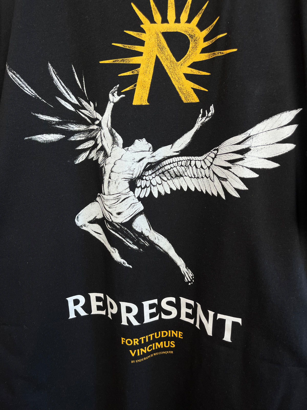 Represent Black T-Shirt - Large