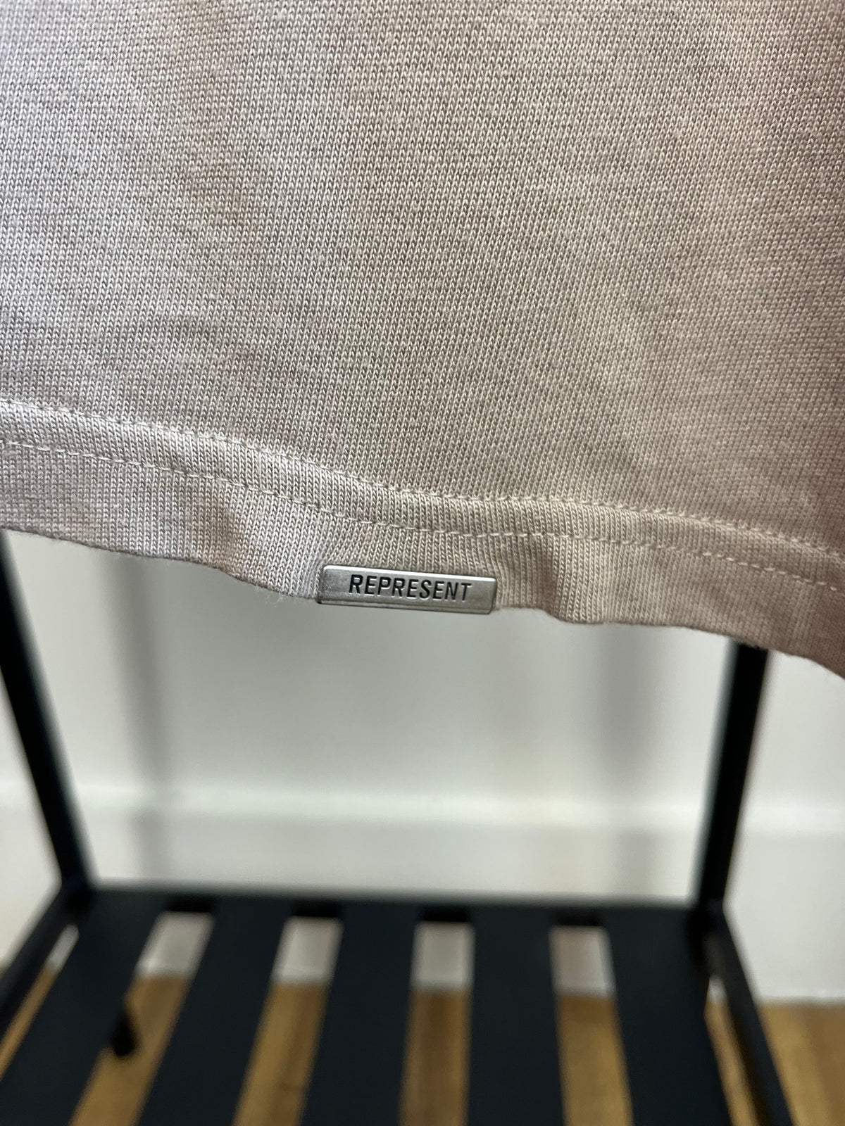 Represent Beige/Brown T-Shirt - Large