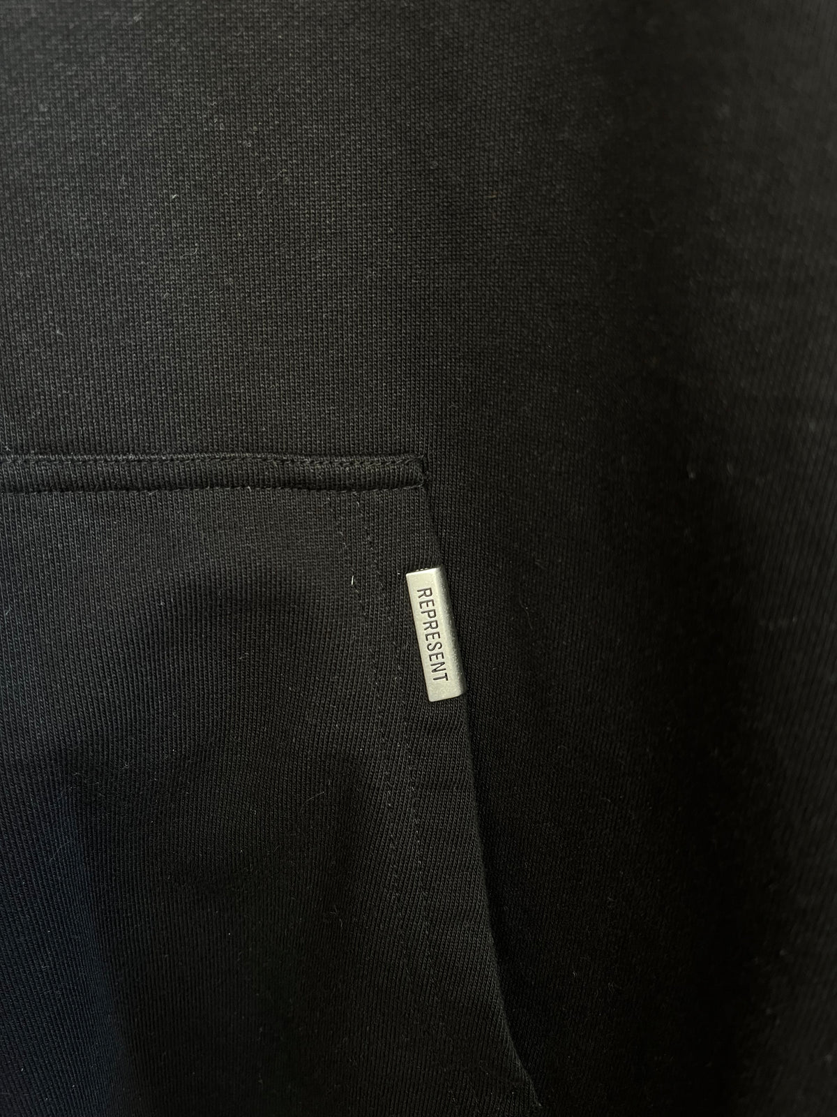 Represent Black Initial Hoodie - Large
