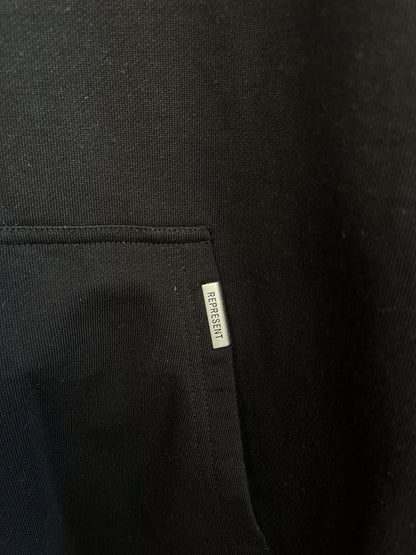 Represent Black Initial Hoodie - Large