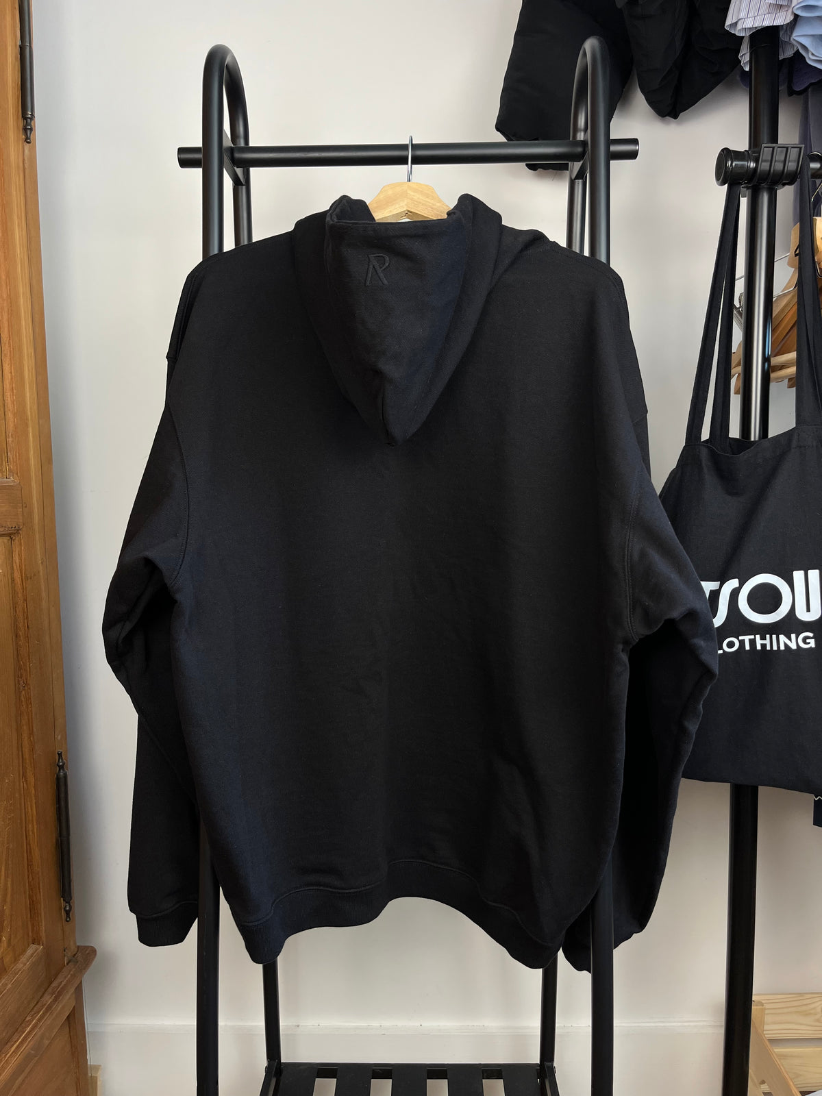 Represent Black Initial Hoodie - Large