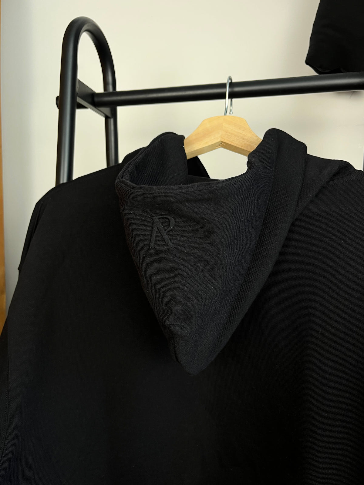 Represent Black Initial Hoodie - Large