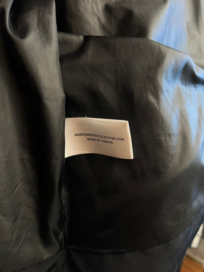 Sweats Collective Black Puffer Coat - Medium