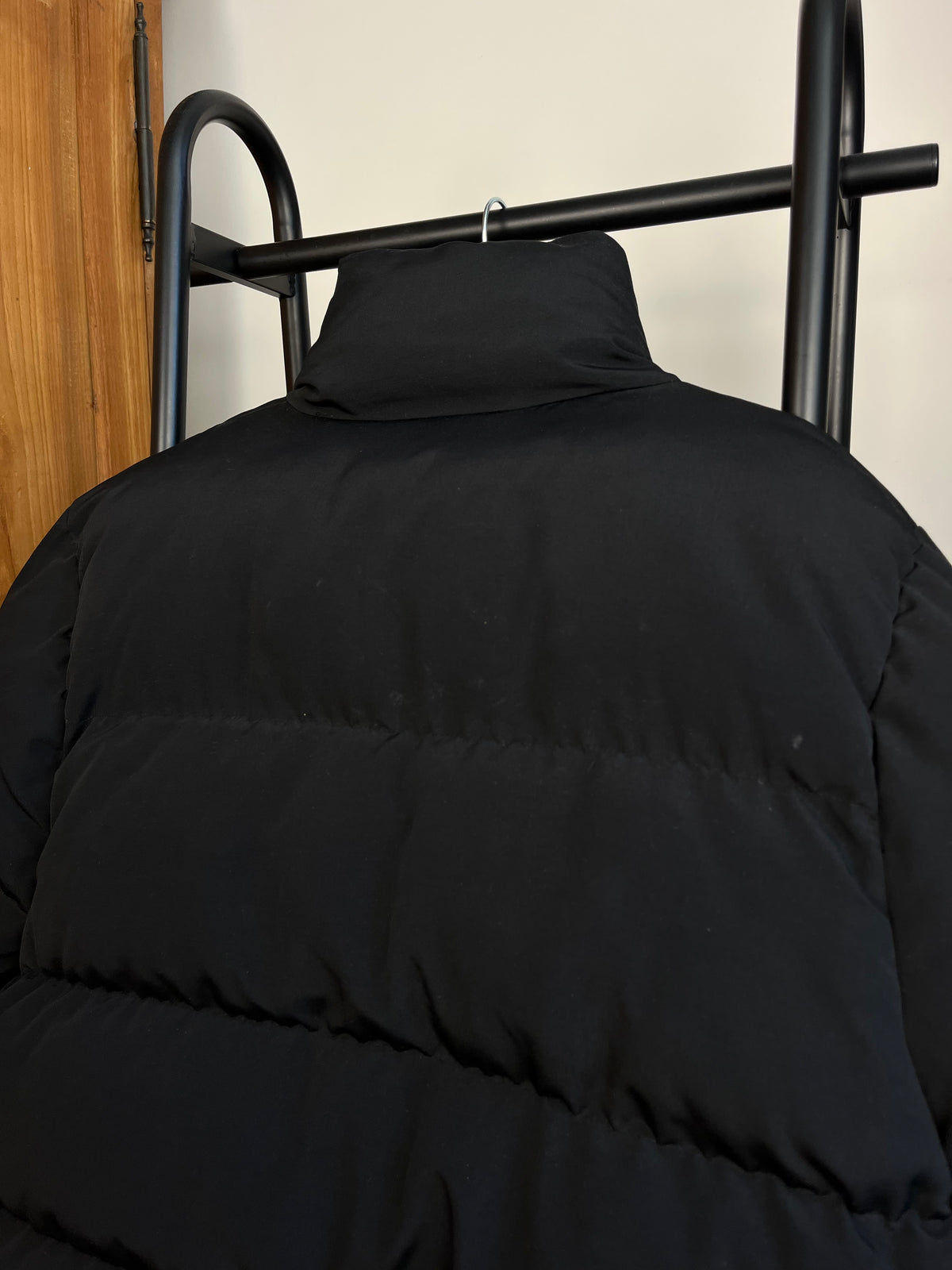 Sweats Collective Black Puffer Coat - Medium
