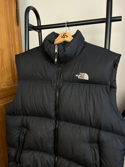 North Face Black Gilet - Large