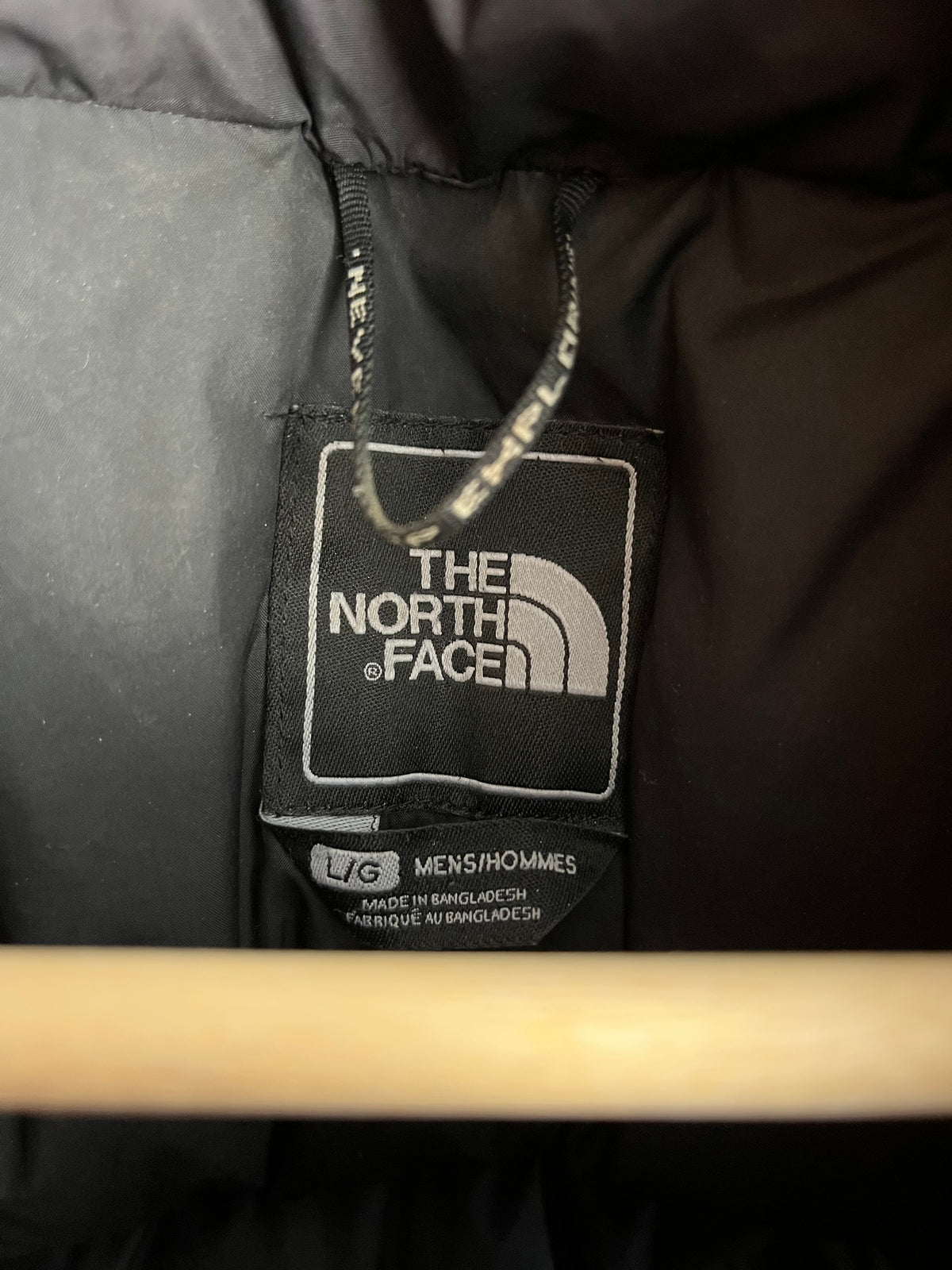 North Face Black Gilet - Large