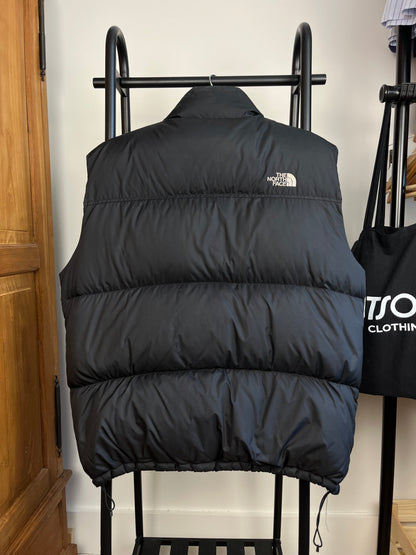 North Face Black Gilet - Large
