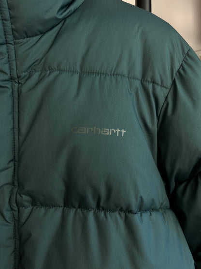 Carhartt Green Puffer Coat - Small