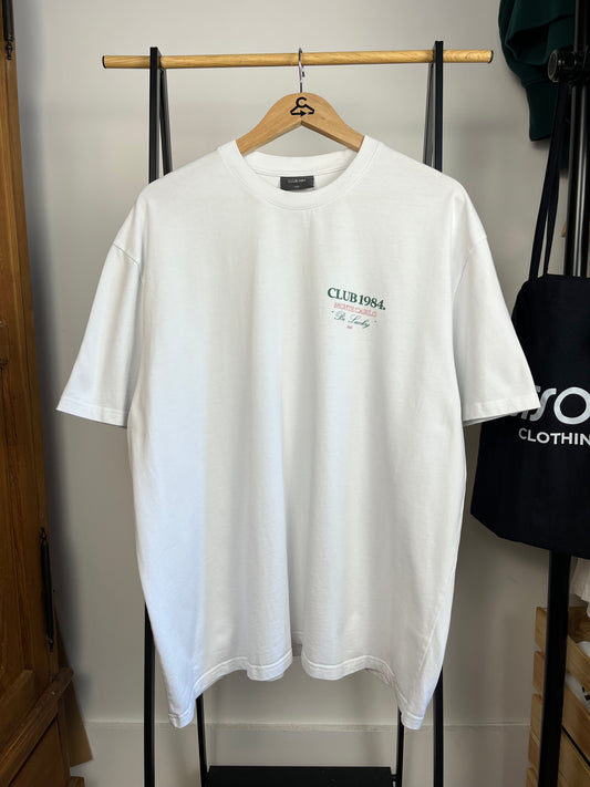 Club 1984 White T-shirt - XXL