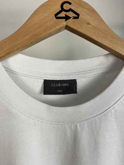 Club 1984 White T-shirt - XXL