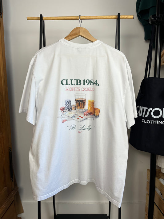 Club 1984 White T-shirt - XXL
