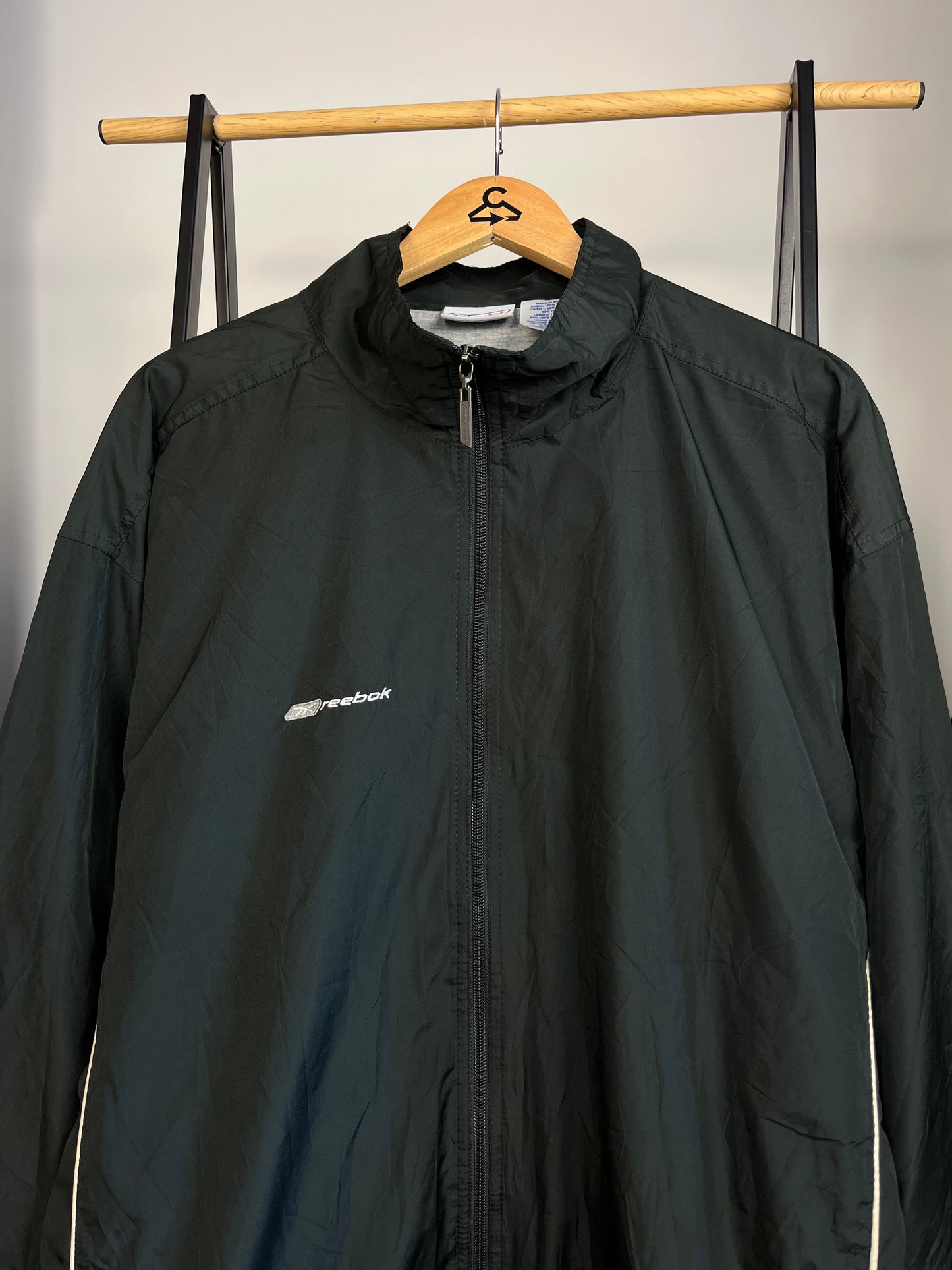 Reebok Dark Green Track Jacket - XL
