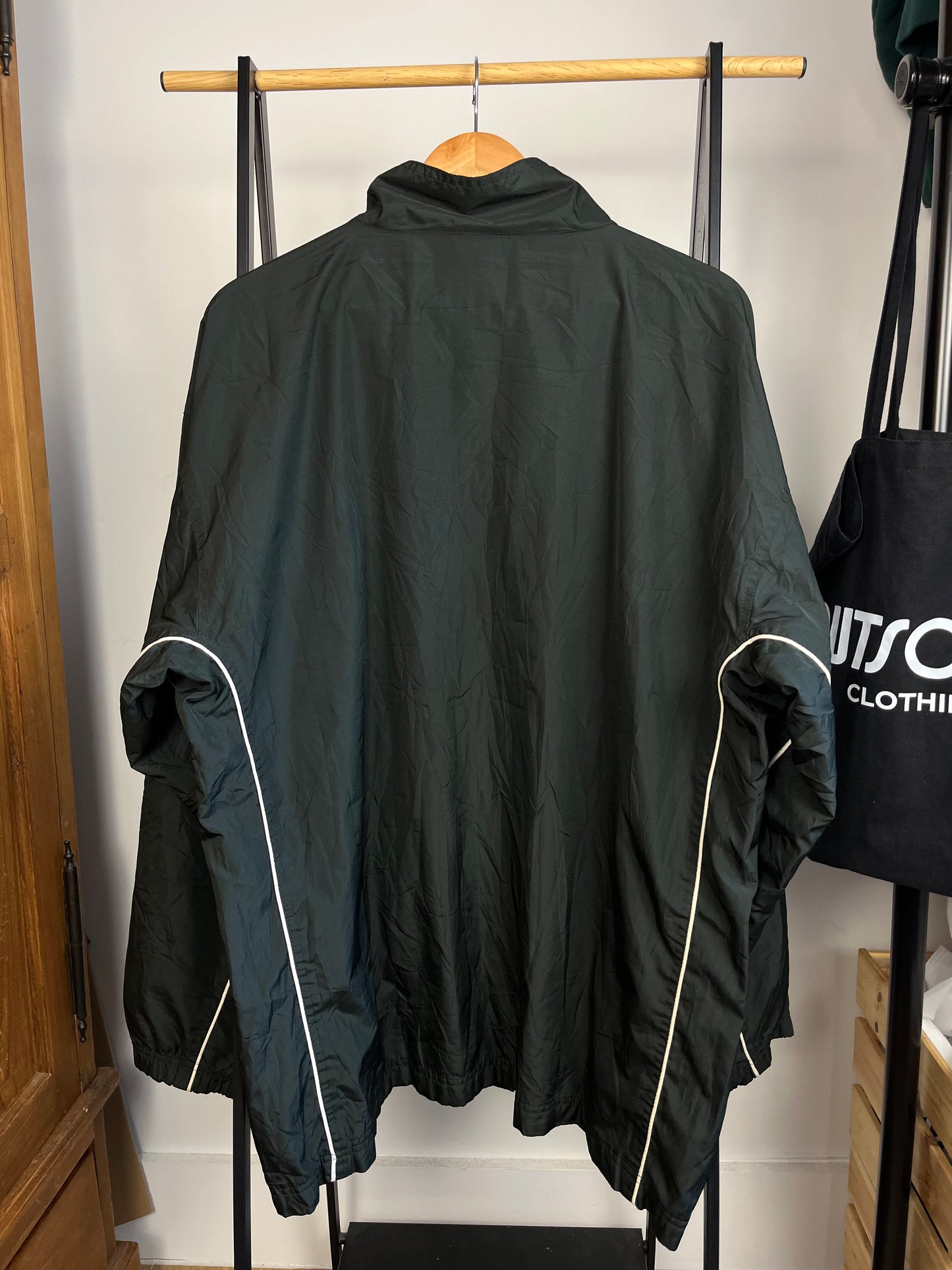 Reebok Dark Green Track Jacket - XL