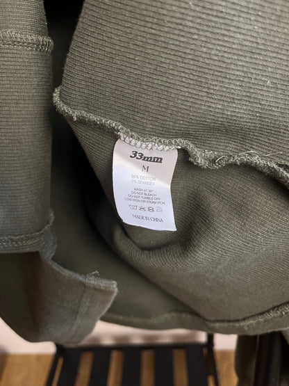 33mm Olive Green Polo - Medium