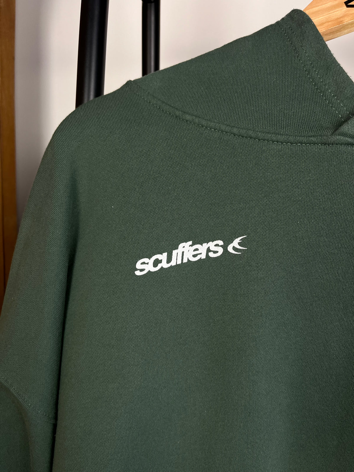 Scuffers Green Hoodie - XXL