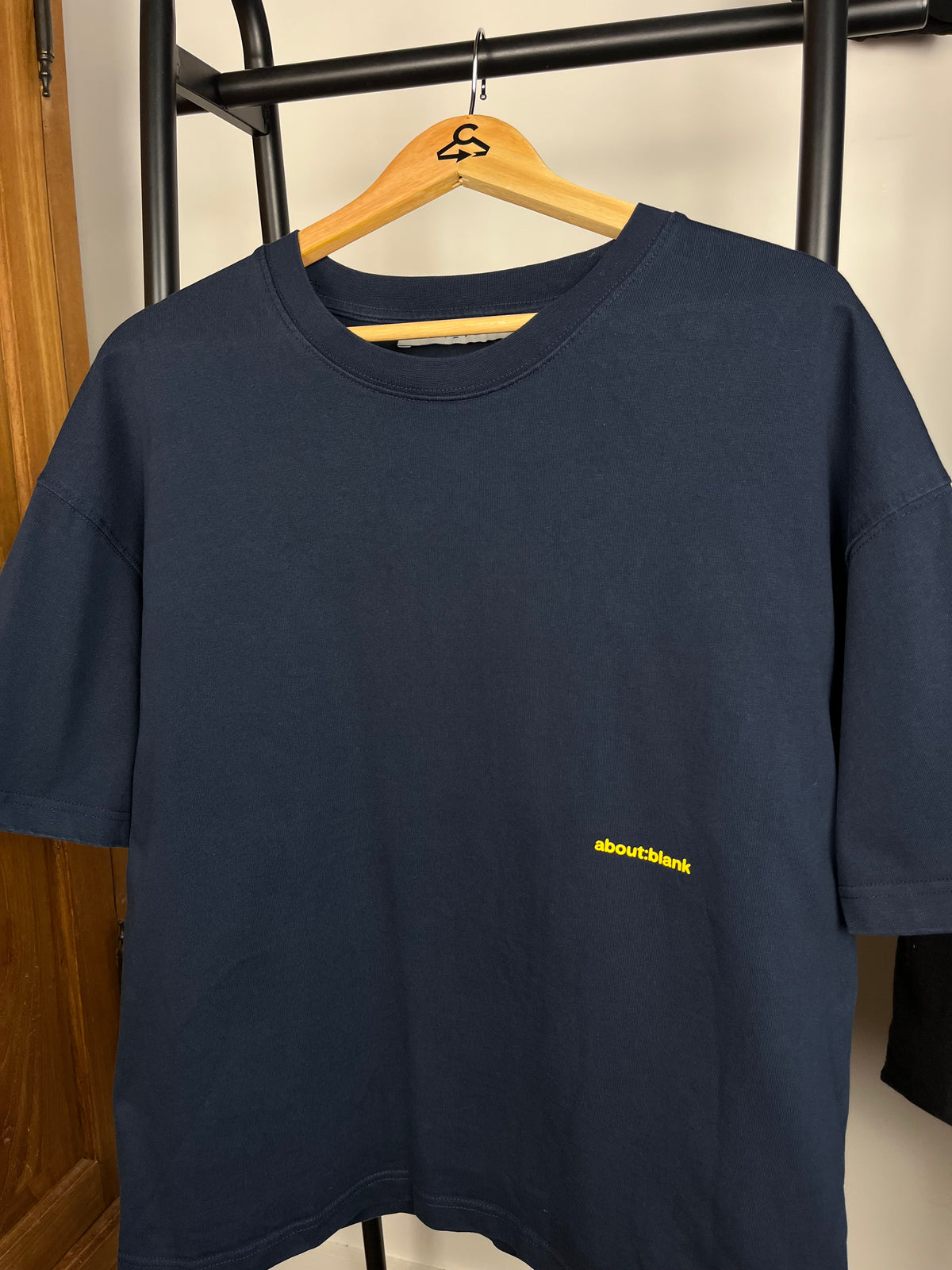 About:Blank Navy T-Shirt - Medium