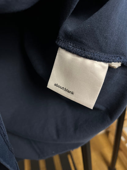 About:Blank Navy T-Shirt - Medium