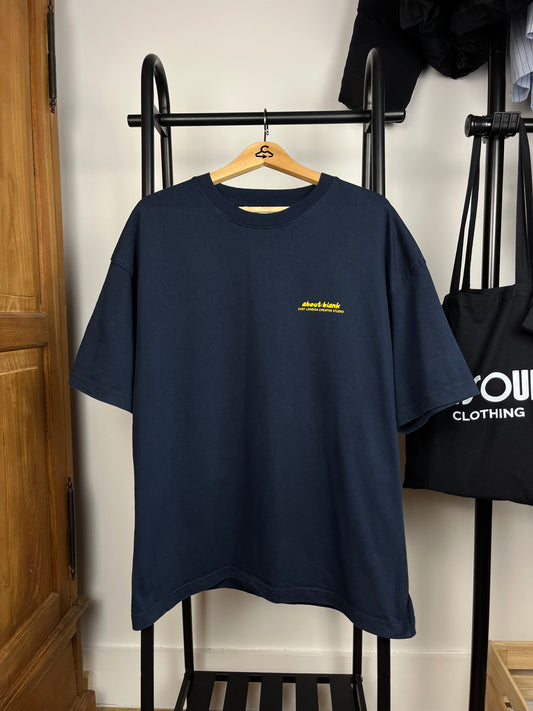 About:Blank Navy T-shirt - Medium