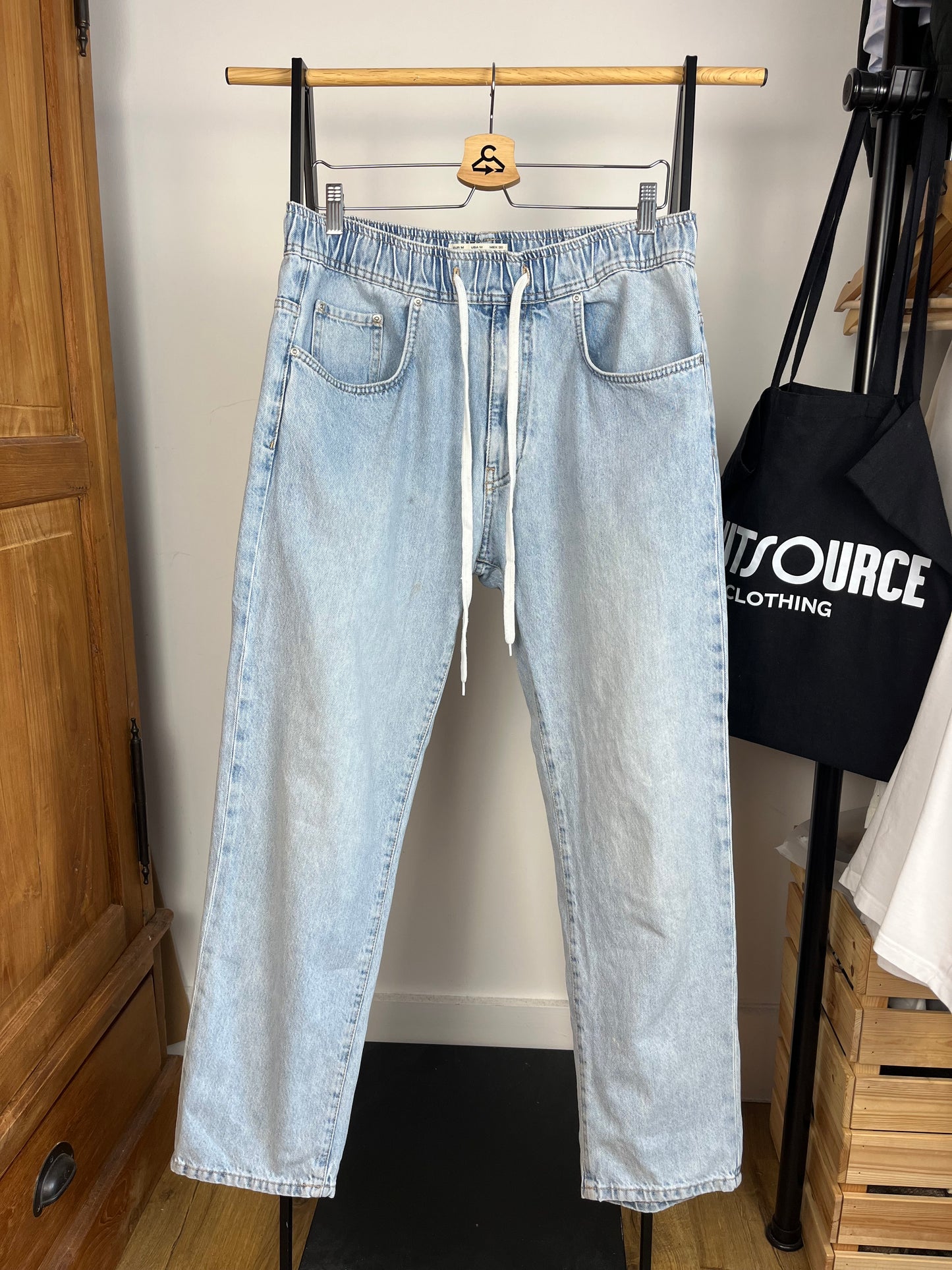 Pull & Bear Light Blue Jeans - Medium