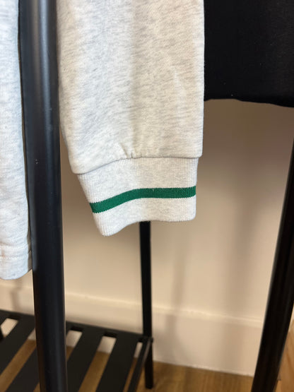 Bound Grey Marl Long Sleeve T-Shirt - Small