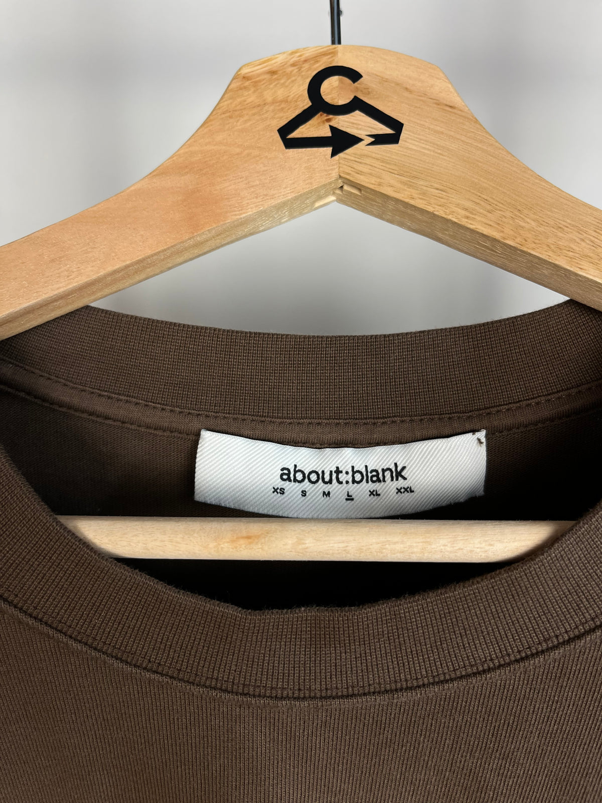 About:Blank Brown T-Shirt - Large