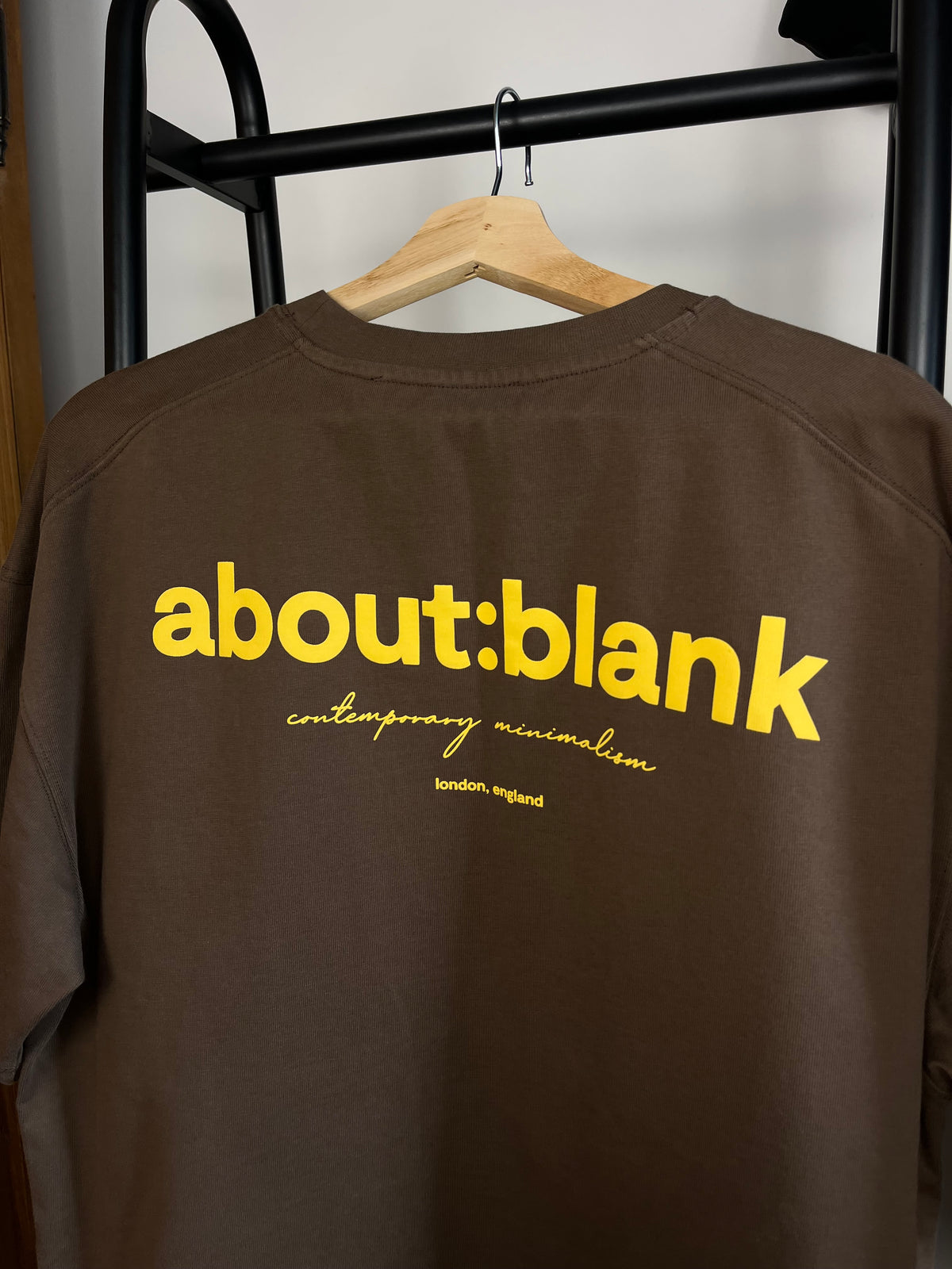 About:Blank Brown T-Shirt - Large