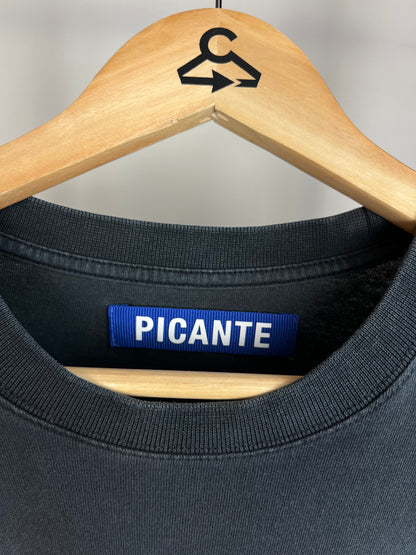 Picante Dark Vintage Grey T-Shirt - Medium