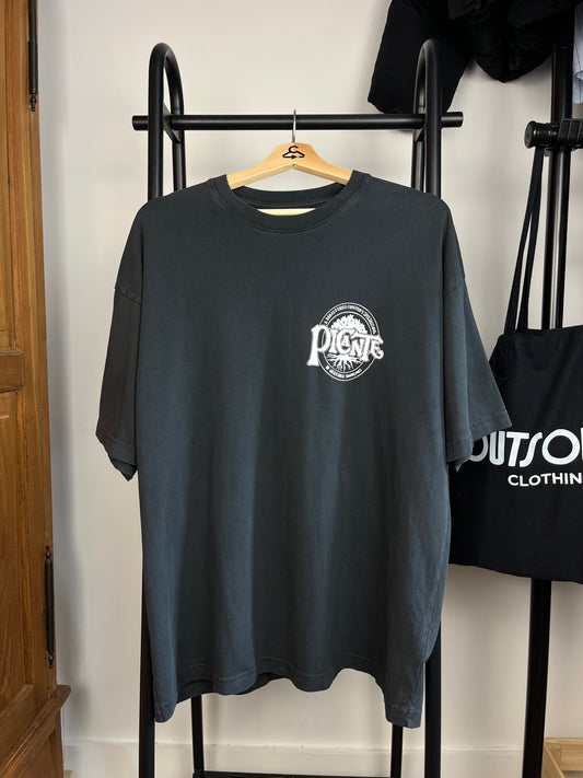 Picante Dark Grey/Vintage Black T-Shirt - Medium