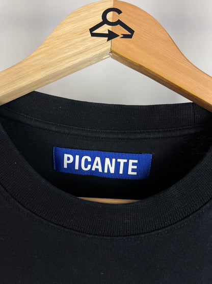 Picante Black T-Shirt - Medium