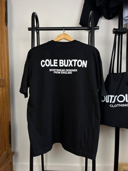 Cole Buxton Black T-Shirt - Small