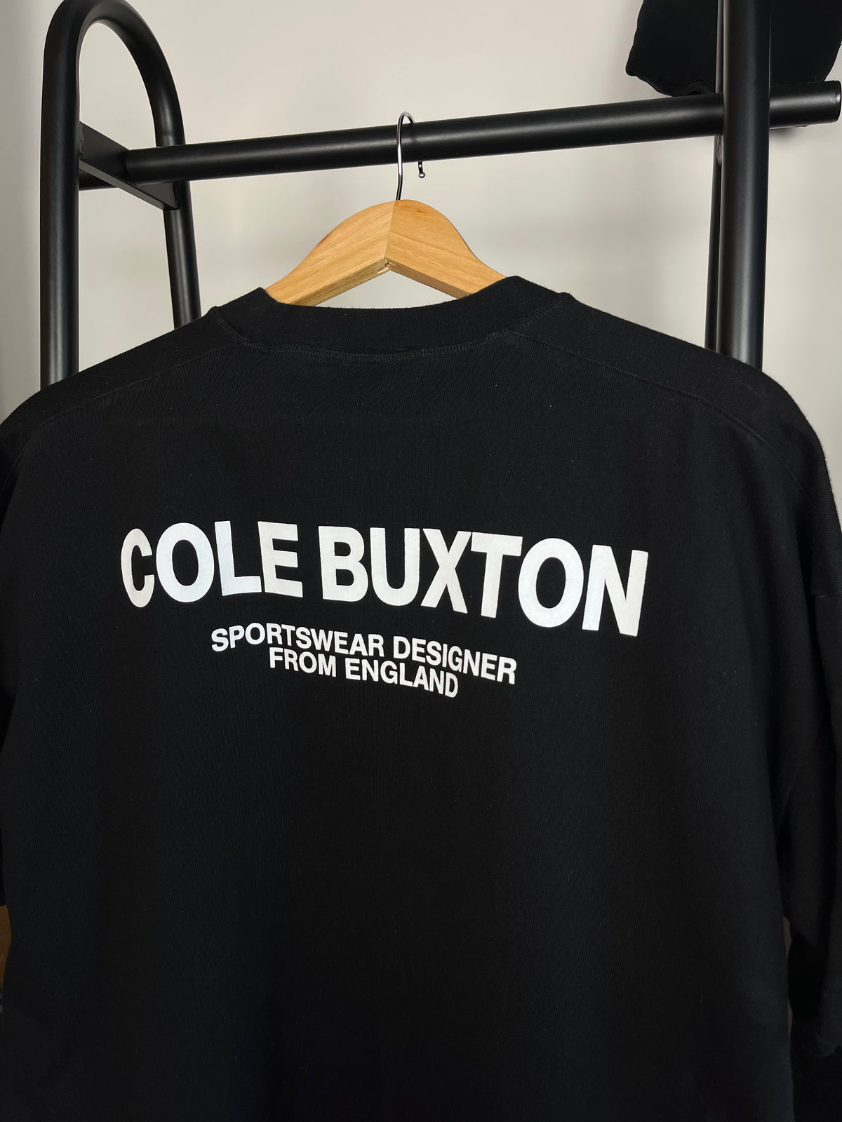 Cole Buxton Black T-Shirt - Small