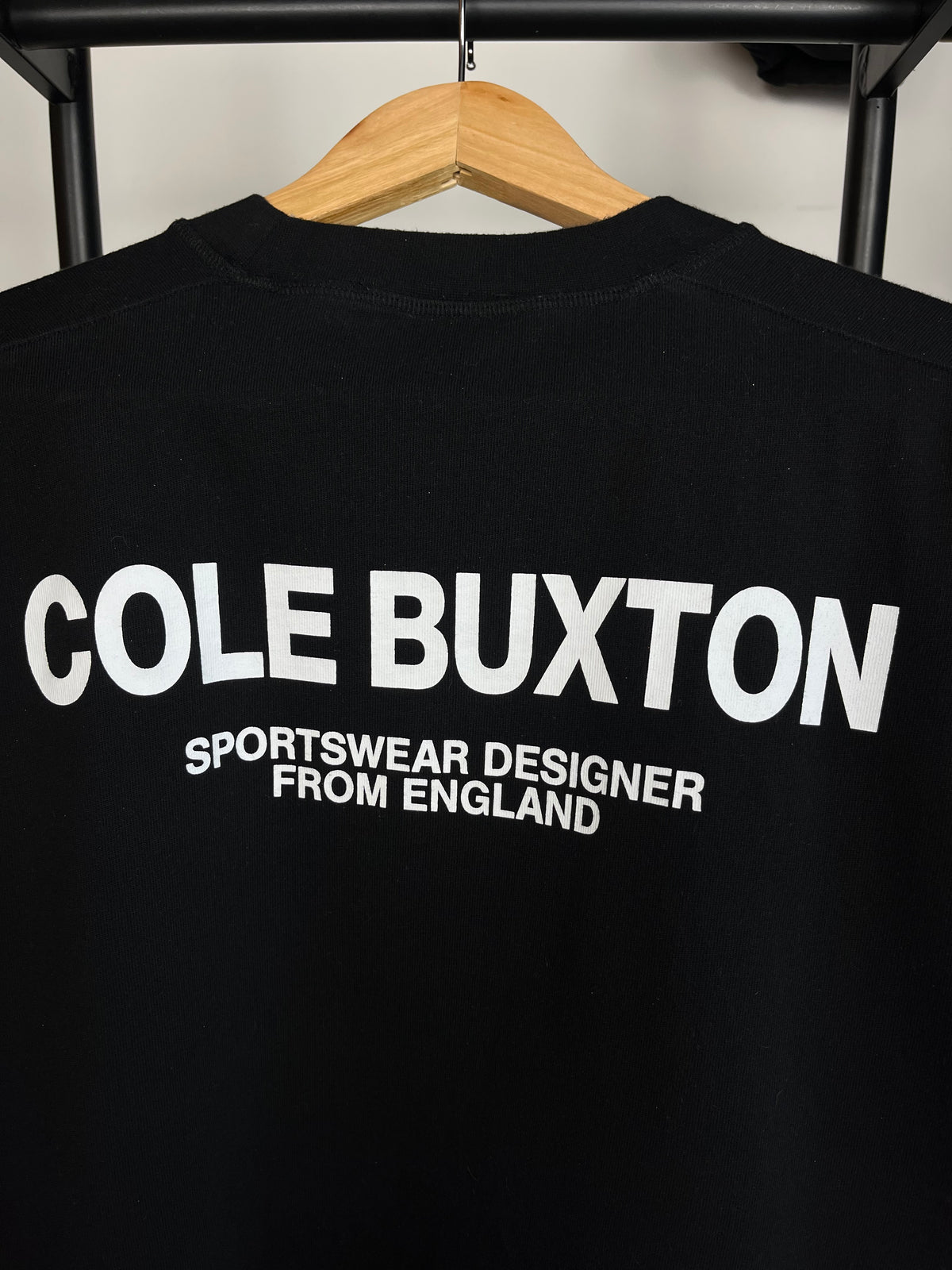 Cole Buxton Black T-Shirt - Small
