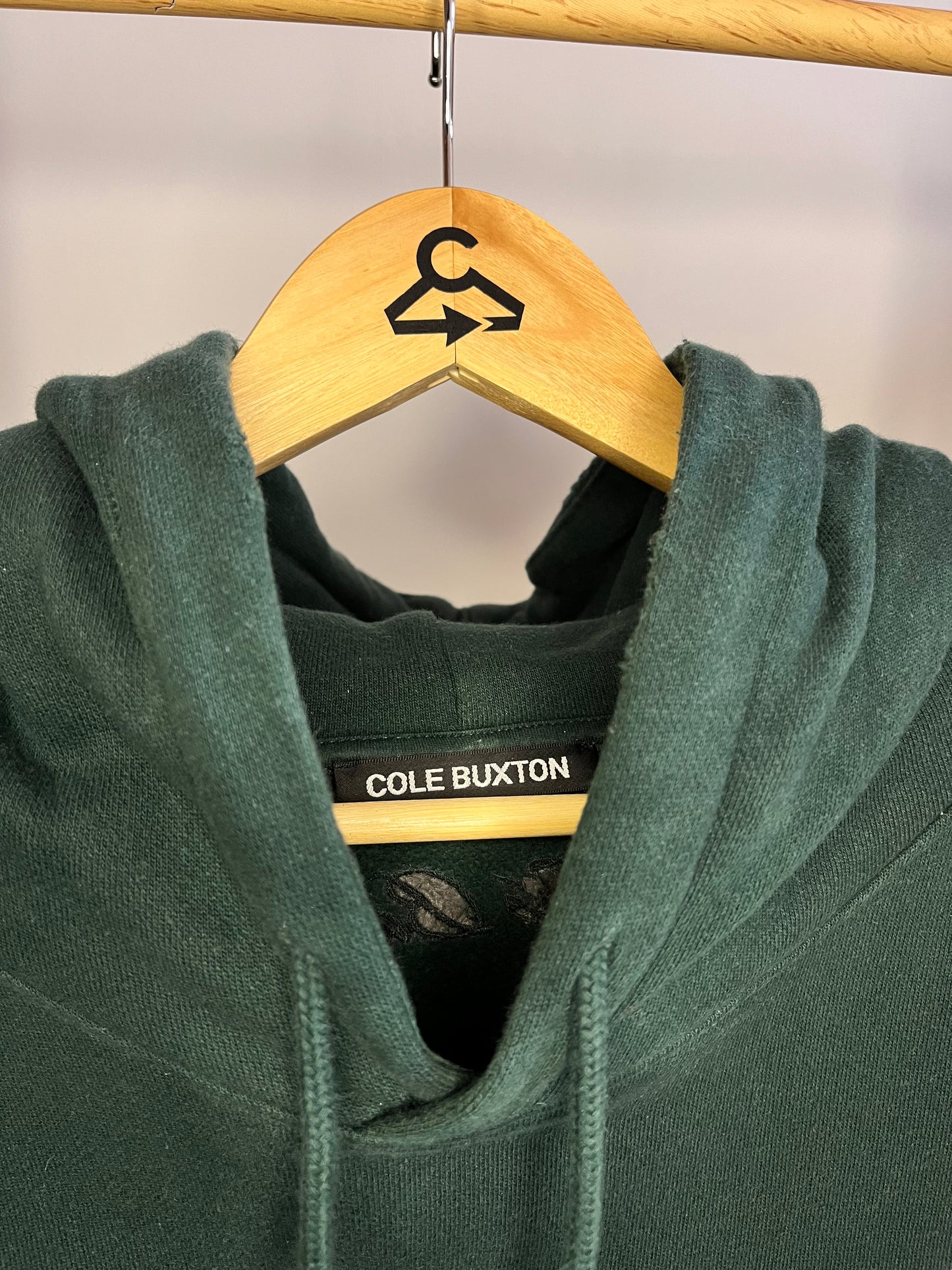 Cole Buxton Green Hoodie - XL