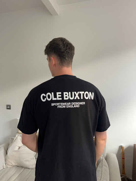 Cole Buxton Black T-Shirt - Small