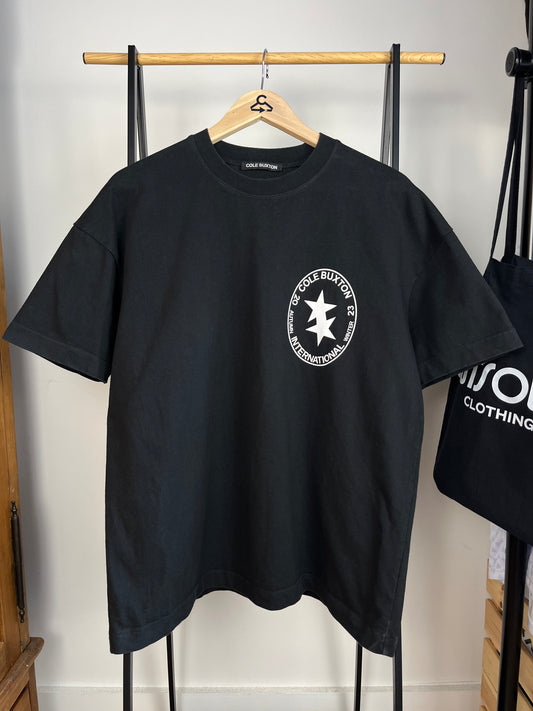 Cole Buxton Black T-Shirt - Small