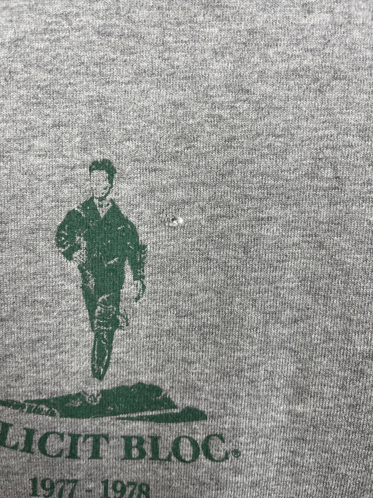 Illicit Bloc Grey T-Shirt - Large