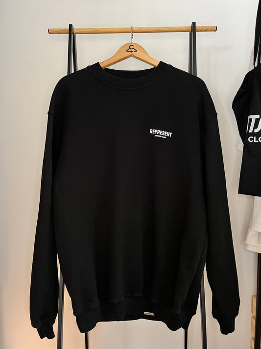 Represent Black Sweatshirt - Small
